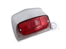 Vista frontal del piloto completo Lambretta LI S.3 en stock