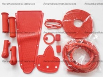 Vista delantera del kit gomas Vespa 150S en stock