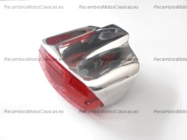 Vista frontal del piloto completo Lambretta LI S2 (62) en stock