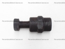 Vista frontal del extractor volante doble en stock