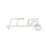 Vista frontal del letrero frontal Lambretta Li125 -S3 en stock