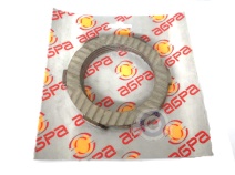 Vista frontal del discos de embrague Lambretta 49cc en stock