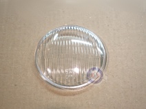 Vista delantera del cristal optica faro Vespa en stock