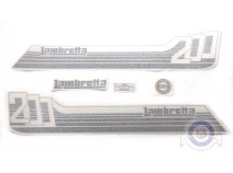 Vista principal del kit vinilos Lambretta Serveta 200 en stock