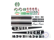 Kit vinilos Puch Minicross E-80