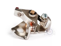 Vista frontal del platino Piaggio Bravo en stock