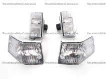 Producto relacionad Intermitente Vespa 200 CONJUNTO COMPLETO blanco --ORIGINAL--