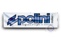 Pancarta bandera Polini original 1,50m x 0,7m