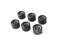 Vista delantera del kit de rodillos variador Derbi en stock