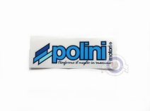 Vista delantera del adhesivo Polini pequeño en stock