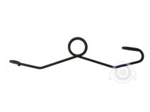 Vista frontal del muelle leva freno trasero Ducati en stock