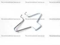 Vista principal del optica faro Lambretta clip en stock