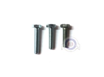 Vista delantera del tornillo Caballete / Guardabarros Vespa y Vespino de métrica 6x20mm, métrica 6x25mm y métrica 6x30mm