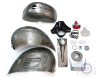 Vista delantera del kit transformacion Vespa CL, DS, DN a Vespa 150S en stock