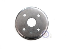 Vista delantera del tambor freno delantero Vespa 50/75 en stock