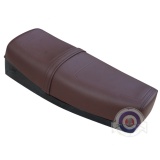 Vista delantera del asiento Vespa PKXL Marron Chocolate en stock