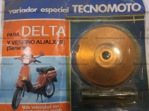 Vista frontal del rampa variador alto rendimiento Vespino en stock