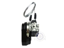 Vista frontal del carburador Vespino Dellorto SHA 14/12C en stock