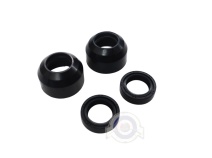 Vista frontal del kit retenes y guarda polvos horquilla Vespino en stock