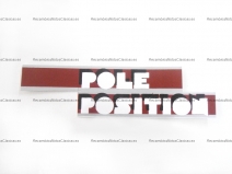 Vista principal del adhesivo Pole Position Vespa T5 en stock