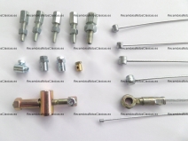 Vista frontal del kit revision cable Vespa TX/T5