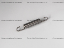 Vista delantera del muelle caballete Lambretta Inox en stock