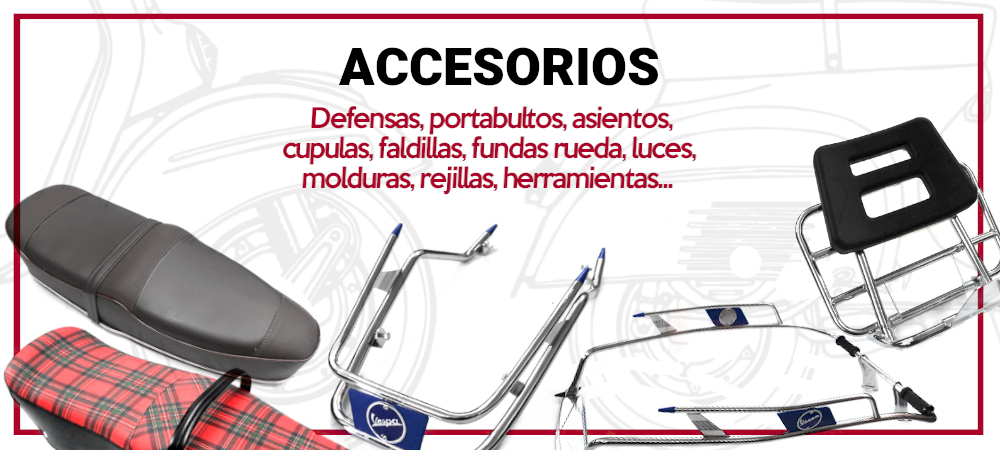 Accesorios Vespa