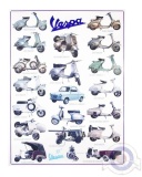 Poster Vintage Vespa