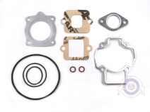 Vista frontal del kit juntas motor Piaggio / Derbi / Gilera en stock