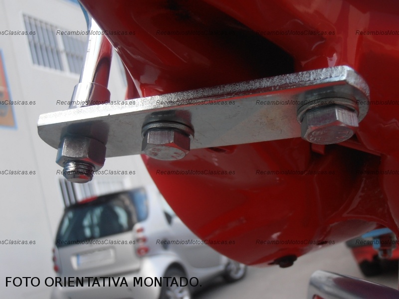 Foto 2 detallada de espejo retrovisor 27cm IZQUIERDO, Vespa