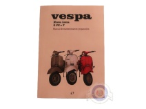 Vista principal del libro mantenimiento y reparacion Vespa en stock