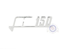 Letrero frontal Lambretta Li 150