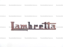 Letrero frontal Lambretta