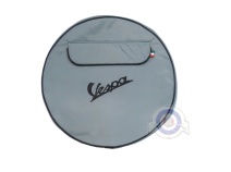 Vista delantera del funda rueda repuesto 10 Vespa en stock