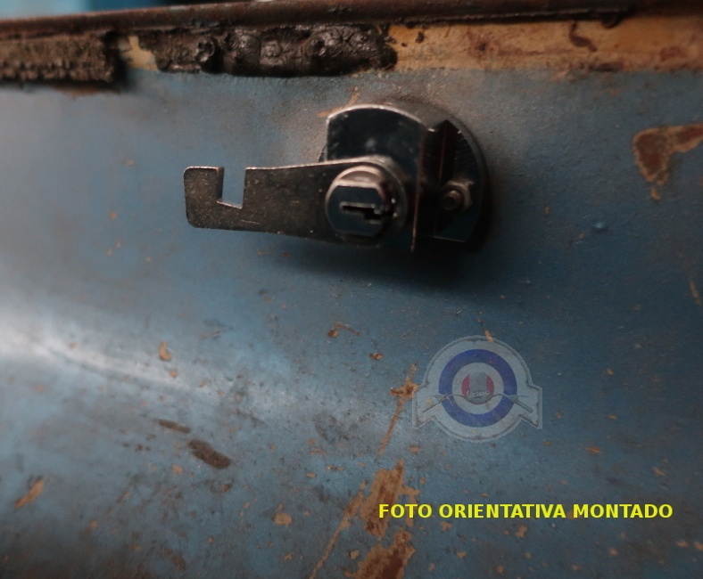 Foto 5 detallada de cerradura guantera Vespa