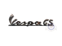 Vista principal del letrero frontal Vespa GS en stock