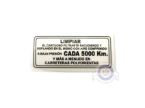 Producto relacionad Adhesivo filtro aire