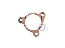 Vista frontal del junta tapa cigüeñal Vespa Plurimatic en stock