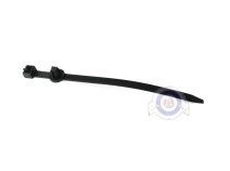 Vista frontal del brida clip cables Vespa/Piaggio en stock