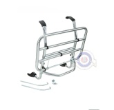 Vista frontal del cepo porta bultos delantero Vespa Cosa en stock