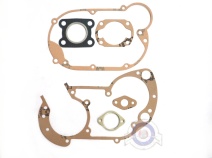 Vista frontal del kit juntas motor Derbi Diablo Cross y GTS en stock