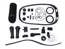 Vista frontal del kit gomas Vespa en stock