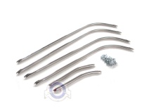 Vista principal del kit guias suelo Inox Vespa Primavera, Super, SL en stock