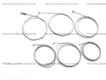 Kit Cables Trenzados Vespa