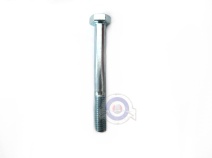 Vista frontal del tornillo escape Vespa en stock