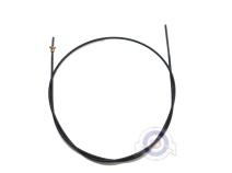 Vista frontal del cable cuentakilometros Vespa IRIS, T5, TX, SOLO INTERIOR en stock