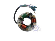 Vista delantera del estator encendido electronico 12V Vespa en stock