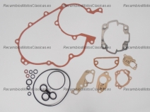 Vista frontal del kit juntas motor Vespa T5 en stock