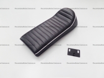 Vista frontal del asiento Lambretta LI Clubman CORTO en stock