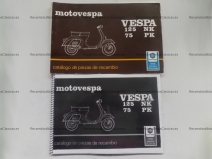 Vista delantera del catalogo Vespa 125NK 75PK en stock